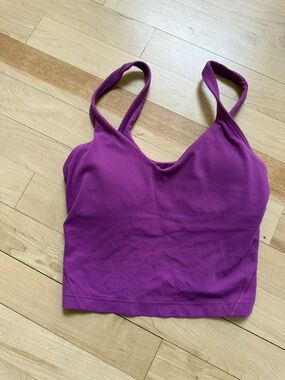 Crop Tank Top - Sleeveless V-Neck Active Crop align